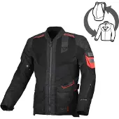 Macna Travelair, stoffen jas ,zwart ,XL