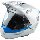 KLIM X1 Alpha Carbon Grijs Blauw Adventure Integraalhelm Maat L