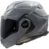 LS2 FF901 Advant X Solid, modulaire helm ,grijs ,M