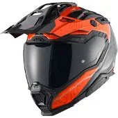 NEXX X.WED 3 Furka Endurohelm Oranje/Grijs/Zwart L unisex