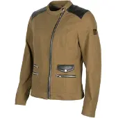 Helstons Cher dames motorjas, textiel, bruin/zwart, maat 2XL