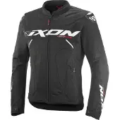 Ixon Ionix Zwart Wit Textiele Motorjas Maat L