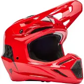 FOX V3 RS Fracture Carbon Rood Crosshelm Maat S