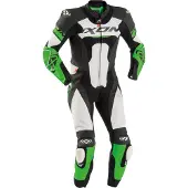 Ixon Jackal Zwart Wit Groen 1-Delig Motorpak Maat XL