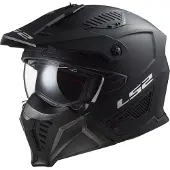 LS2 OF606 Drifter Solid Matt Black 06 Multi Helm Maat 2XL