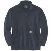 Carhartt Trui Men Quarter-Zip Sweatshirt New Navy-XXL