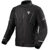 REV'IT! Revit Undulate H2o Jas, zwart, maat XL, voor heren, kleur zwart, maat XL