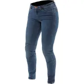 Dainese 5-Pocket Slim Plus Dames Blauw Motorjeans Maat 32