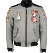 Helstons LYNX Tissu Nylon Jas Zilver Maat XL