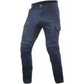 Trilobite 1664 Acid Scrambler Heren Donkerblauw Motorjeans Maat 34