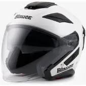 Blauer JJ-01 Monocolor Wit Jethelm Maat L