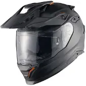 NEXX Y.TRAVL Plain Mat Zwart Adventure Integraalhelm Maat XS