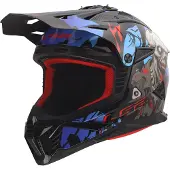 LS2 Mx708 Fast Ii Zombie Ii Ece 22.06 Offroadhelm