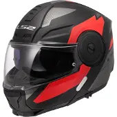 LS2 LS2FF902ScopeIIDuriaZwartRood06Systeemhelm Maat XL