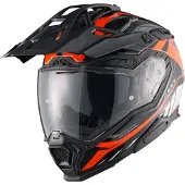 NEXX X.WED 3 Gobi Oranje Wit Adventure Integraalhelm Maat S