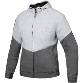 Ixon Touchdown L Grijs Zilver Fuchsia Dames Textiele Motorjas Maat XS