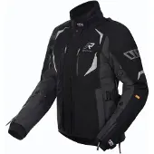 Rukka VentuRina Zwart Grijs Waterdichte Dames Textiele Motorjas Maat 42