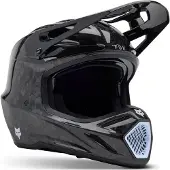 FOX V3 RS Carbon Solid Zwart MIPS Crosshelm Maat M