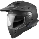 Bogotto H331 BT Bluetooth Mat Zwart Enduro Helm Maat S