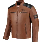Rusty Stitches Jari V2 Motorfiets lederen jas
