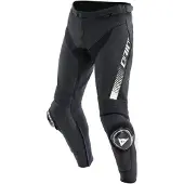 Dainese Super Speed S26, leren broek ,Zwart/Wit ,50