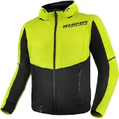 SHIMA Daybreaker Geel Zwart Motor Zip Hoodie Maat L