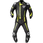 MUGENRACE Mucho Zwart Wit Neon Geel 2-Delig Motorpak Maat 56