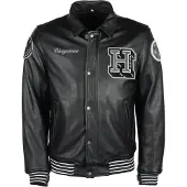 Helstons Cheyenne Cuir Rag Jas Zwart Maat S