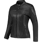 Rusty Stitches Alice Dames Motorfiets Leren Jas Maat