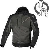 Macna Brero Heren Textieljack Zwart/Groen 2XL Mannen