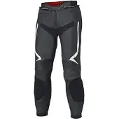 Held Street Rocket 4 Zwart Wit Leren Motorbroek Maat 50