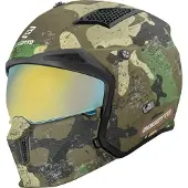 Bogotto Radic Camo 22.06 Mat Groen Motorhelm Maat XL