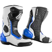 Bogotto Race-X Motorlaarzen Wit Blauw Zwart Maat 42