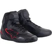 Alpinestars Faster 3 Rideknit, schoenen ,Zwart/Donkergrijs/Neon-Rood ,9.5 US