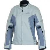 GMS Vega Dames Grijs Waterdichte Textiele Motorjas Maat XL