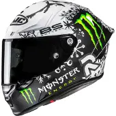 HJC RPHA 1 V2 Carbon Snow.Diab. MC10SF Integraalhelm Zwart/Wit/Groen M