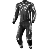 MUGENRACE Predator Zwart Wit Geperforeerd 2-Delig Motorpak Maat 50