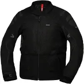 IXS Tourster-Big Air 1.0 Mesh Zwart Textiele Motorjas Maat 4XL