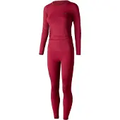 Lenz Merino Dames rood functioneel ondergoed set Maat