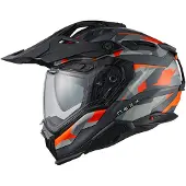 NEXX X.WED3 Trailmania Grijs Oranje Mat Adventure Helm Maat XS