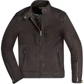 Merlin Mia Dames Bruin Leren Motorjas Maat S