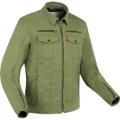Segura Patrol, waterdichte motorfietsjas, textiel, kleur: khaki, maat: 3XL