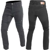 Trilobite 2461 Parado Monolayer Slim Fit Men Jeans Short Zwart Maat 32