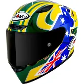 Suomy Track-1 Troy Bayliss Replica 2005 E06 Integraalhelm Maat XL