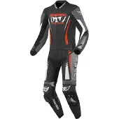 Berik Absolute GP2 Zwart Grijs Rood 2-Delig Motorpak Maat 52