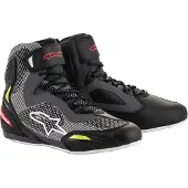 Alpinestars Faster 3 Rideknit, schoenen ,zwart/grijs/neon geel ,6 US