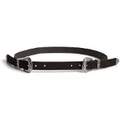 Pieces Pcrodeo Suède Western Riem Dames Bruin 80