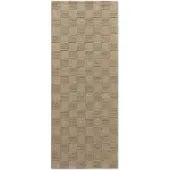 Villeroy & Boch Scala handgeweven wol vloerkleed donker 80x200 cm