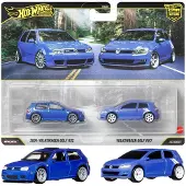 Hot Wheels Premium Car Culture Set van 2 - 2004 Volkswagen Golf R32 en Volkswagen Golf MK7