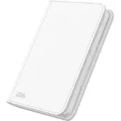 Ultimate Guard Zipfolio 160 8-Pocket Xenoskin - White